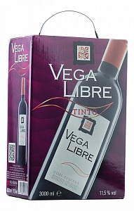 Vega Libre Tinto BiB (Bag in Box)