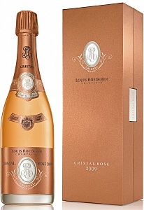 Louis Roederer Cristal Rose Gift Box 