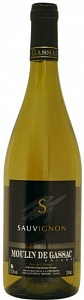 Gassak Sauvignon Les Vins de Cepages Blanc
